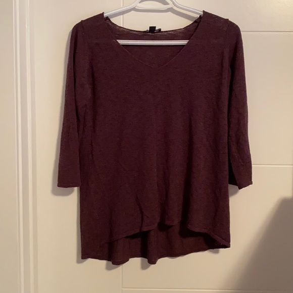 Le Chateau Plum Sweater - Picture 1 of 4